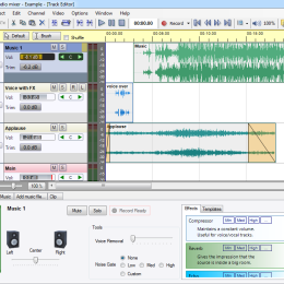 easy audio mixer online